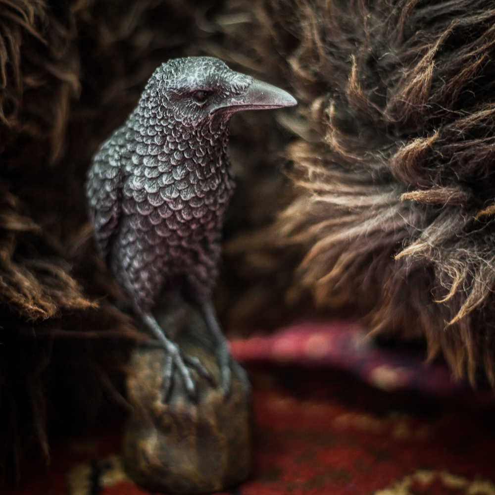 Nemesis Now - Ravens Rest Dekorative Figur - Schwarz